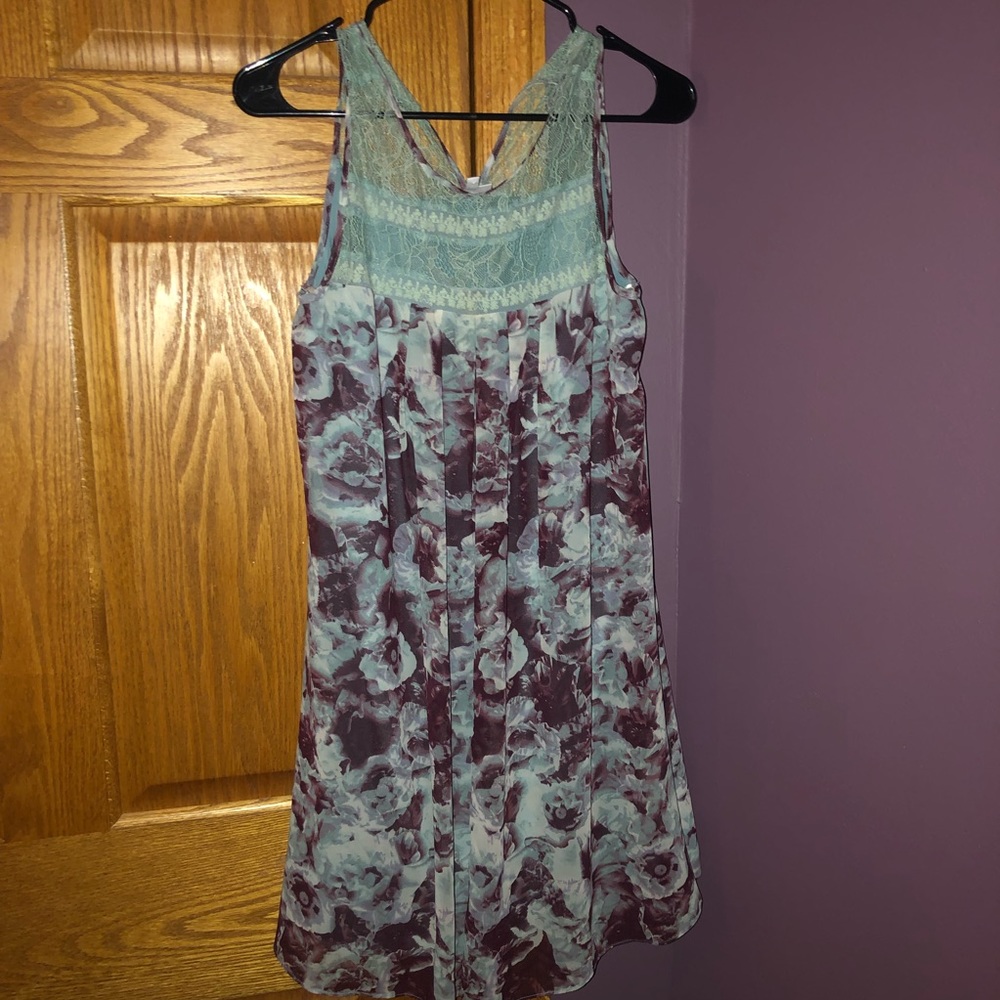 Floral print dress